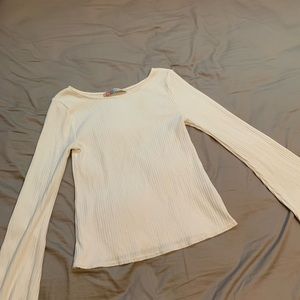 Free People Beach White long sleeve